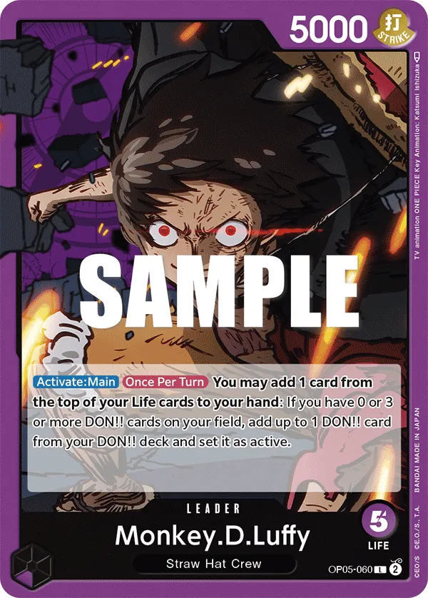 Monkey.D.Luffy - ONE PIECE CARD GAME - MoxLand