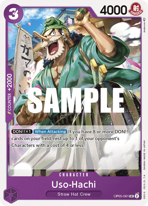 Uso-Hachi - ONE PIECE CARD GAME - MoxLand