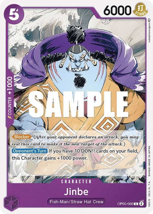 Jinbe - ONE PIECE CARD GAME - MoxLand