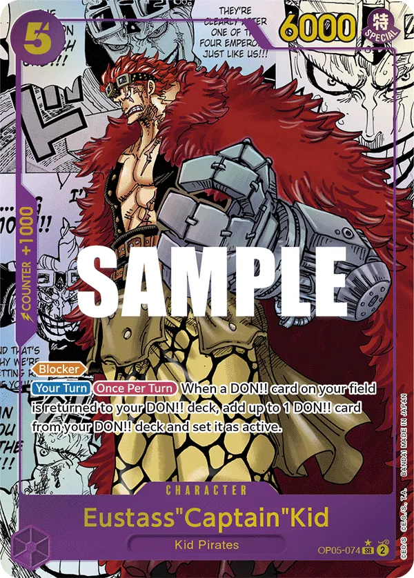 Eustass"Captain"Kid - ONE PIECE CARD GAME - MoxLand