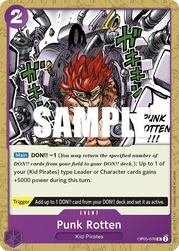 Punk Rotten - ONE PIECE CARD GAME - MoxLand