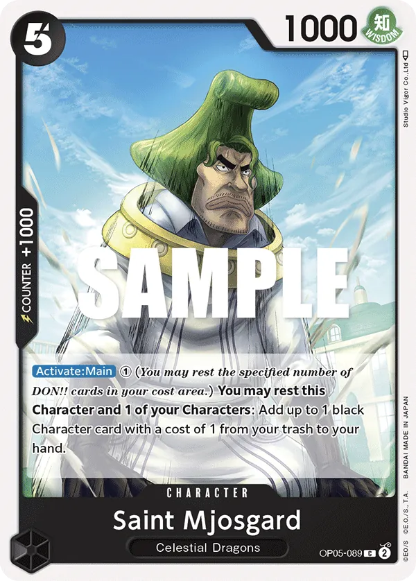 Saint Mjosgard - ONE PIECE CARD GAME - MoxLand