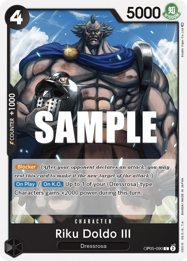 Riku Doldo III - ONE PIECE CARD GAME - MoxLand