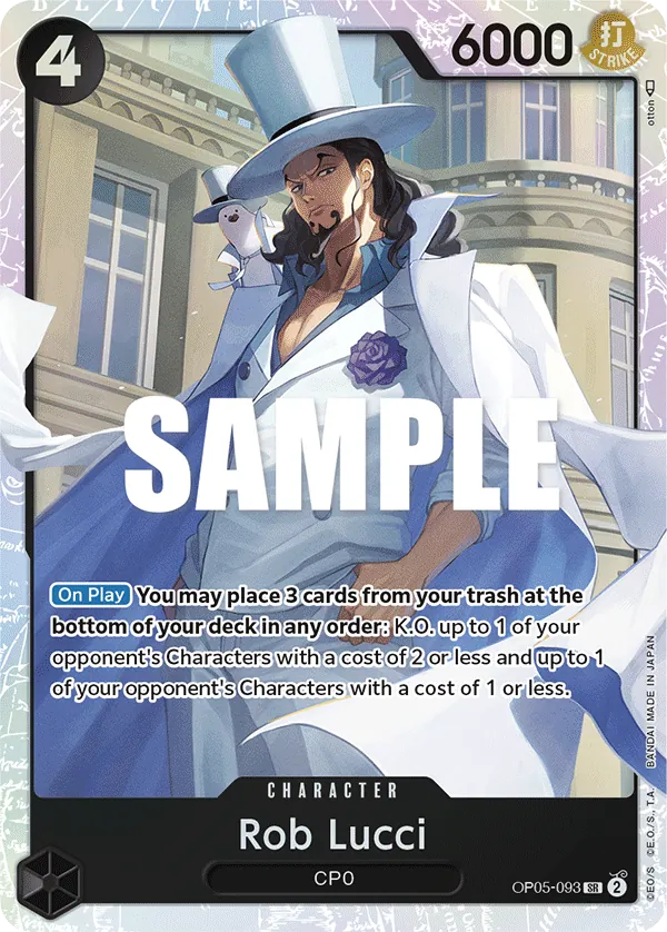 Rob Lucci - ONE PIECE CARD GAME - MoxLand