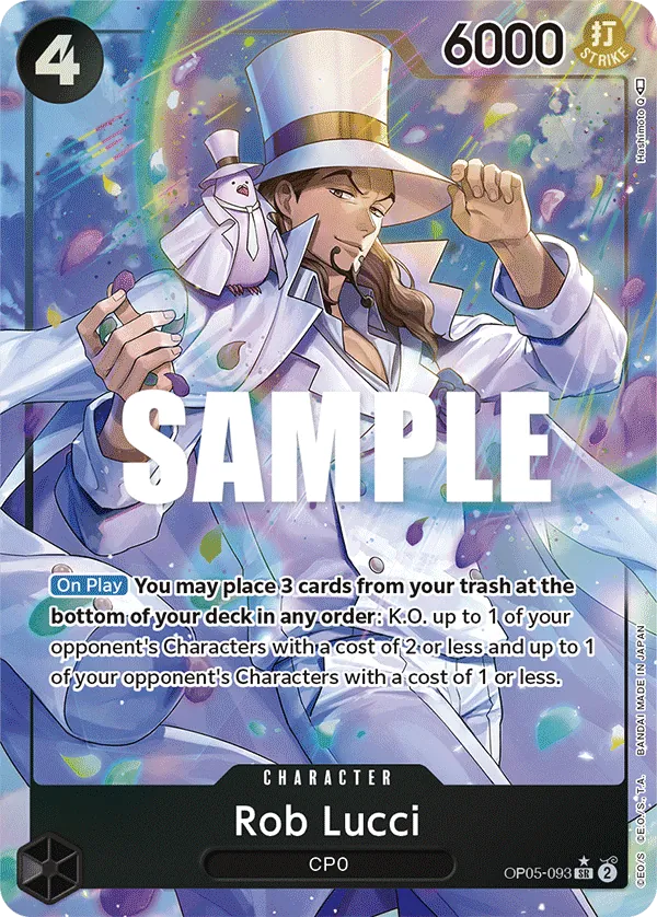 Rob Lucci - ONE PIECE CARD GAME - MoxLand