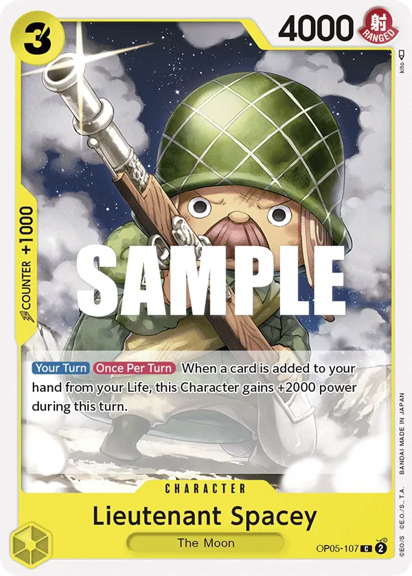 Lieutenant Spacey - ONE PIECE CARD GAME - MoxLand