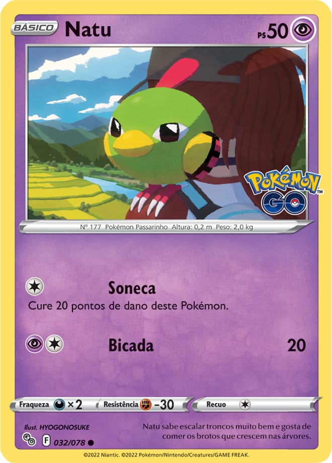 Natu - Pokémon TCG - MoxLand