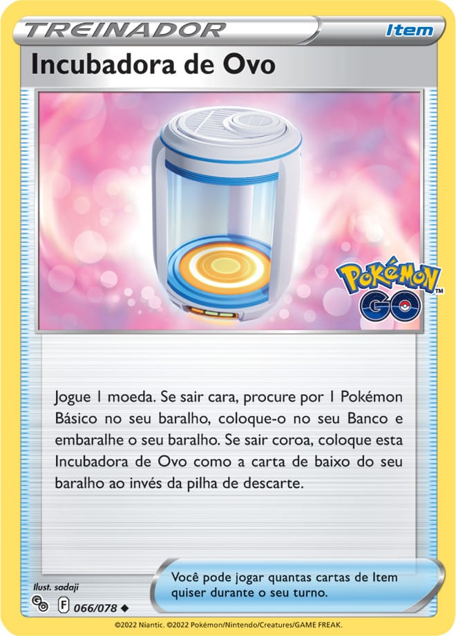 Incubadora de Ovo - Pokémon TCG - MoxLand