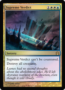 Veredito Supremo / Supreme Verdict - Magic: The Gathering - MoxLand