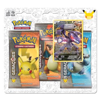 Blister Triplo - Gerações Genesect - Pokémon TCG - MoxLand