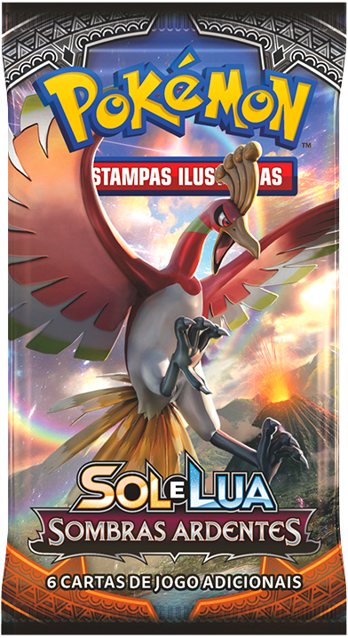 Booster - Sol e Lua 3 Sombras Ardentes - Pokémon TCG - MoxLand