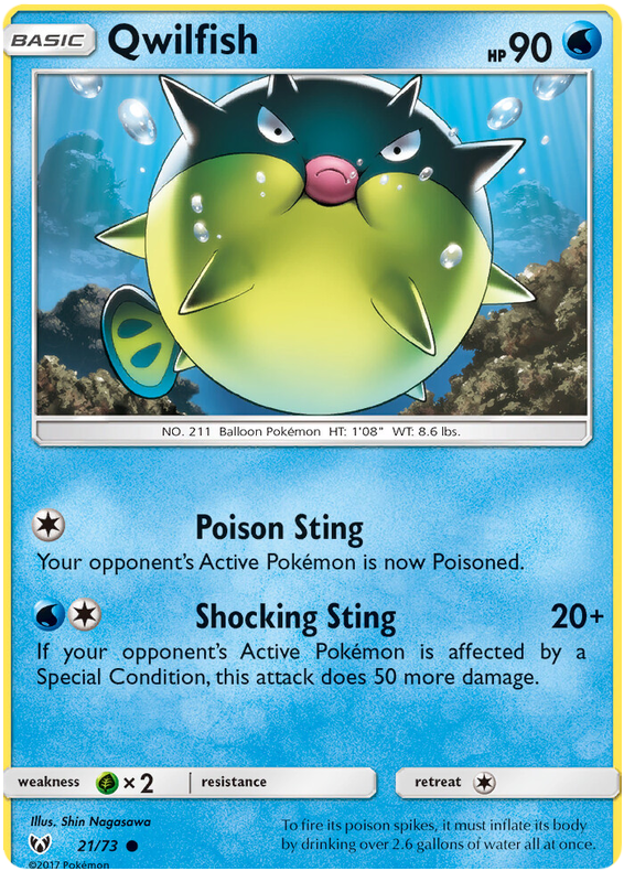 Qwilfish - Pokémon TCG - MoxLand