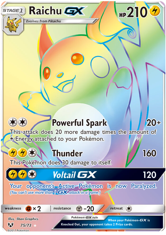 Raichu GX - Pokémon TCG - MoxLand