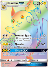 Raichu GX - Pokémon TCG - MoxLand