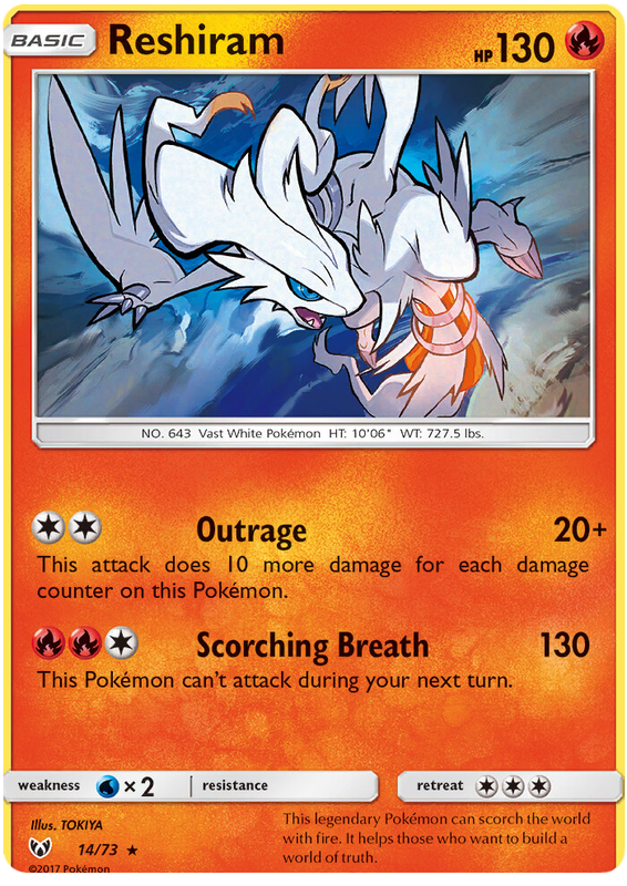 Reshiram - Pokémon TCG - MoxLand