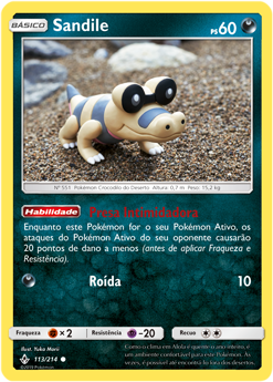 Sandile - Pokémon TCG - MoxLand