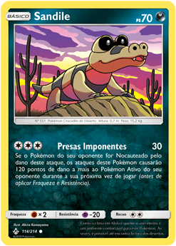 Sandile - Pokémon TCG - MoxLand