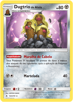 Dugtrio de Alola - Pokémon TCG - MoxLand