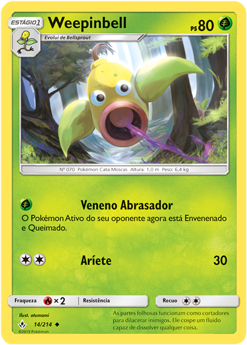 Weepinbell - Pokémon TCG - MoxLand