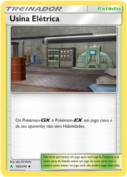 Usina Elétrica - Pokémon TCG - MoxLand