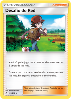 Desafio do Red - Pokémon TCG - MoxLand