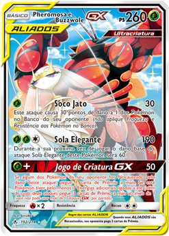 Pheromosa e Buzzwole GX - Pokémon TCG - MoxLand