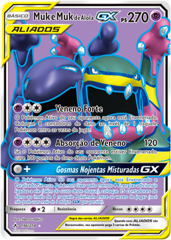 Muk e Muk de Alola GX - Pokémon TCG - MoxLand