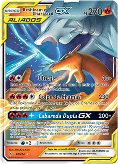 Reshiram e Charizard GX - Pokémon TCG - MoxLand