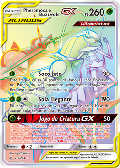 Pheromosa e Buzzwole GX - Pokémon TCG - MoxLand