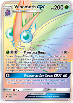 Venomoth GX - Pokémon TCG - MoxLand