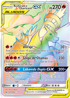 Reshiram e Charizard GX - Pokémon TCG - MoxLand