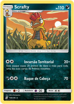 Scrafty - Pokémon TCG - MoxLand