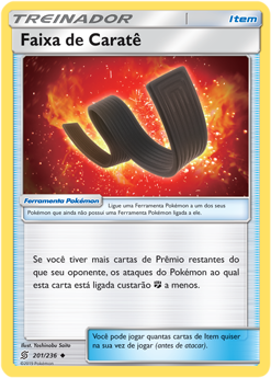 Faixa de Caratê - Pokémon TCG - MoxLand