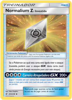 Normalium Z Investida - Pokémon TCG - MoxLand