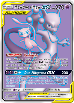 Mewtwo e Mew GX - Pokémon TCG - MoxLand