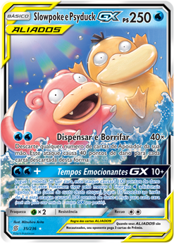 Slowpoke e Psyduck GX - Pokémon TCG - MoxLand