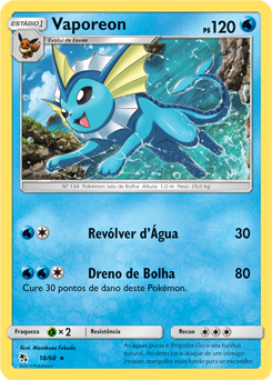 Vaporeon - Pokémon TCG - MoxLand