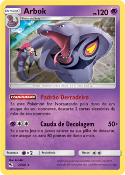 Arbok - Pokémon TCG - MoxLand