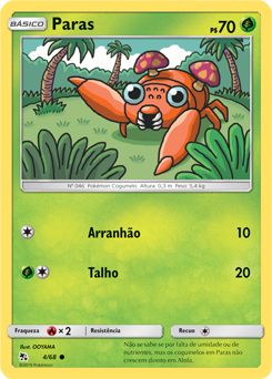 Paras - Pokémon TCG - MoxLand