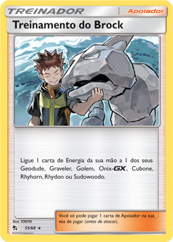 Treinamento do Brock - Pokémon TCG - MoxLand