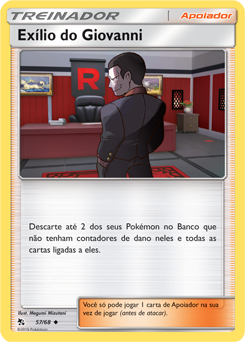 Exílio do Giovanni - Pokémon TCG - MoxLand