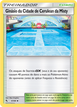 Ginásio da Cidade de Cerulean da Misty - Pokémon TCG - MoxLand