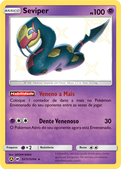 Seviper - Pokémon TCG - MoxLand