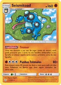 Seismitoad - Pokémon TCG - MoxLand