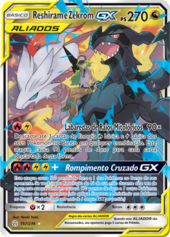 Reshiram e Zekrom GX - Pokémon TCG - MoxLand