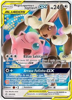 Mega Lopunny e Jigglypuff GX - Pokémon TCG - MoxLand