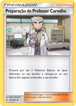 Preparação do Professor Carvalho - Pokémon TCG - MoxLand