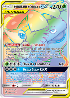 Venusaur e Snivy GX - Pokémon TCG - MoxLand