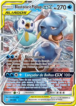 Blastoise e Piplup GX - Pokémon TCG - MoxLand