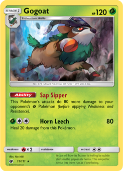 Gogoat - Pokémon TCG - MoxLand